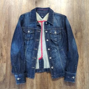 Tommy Hilfiger Flared Denim Jacket